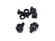 View product image Monoprice M5 x 16mm Rack Mount Cage Nuts, Screws and Washers, 50 sets, Zinc Plated, Black - image 5 of 5