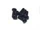 View product image Monoprice M6 x 16mm Rack Mount Cage Nuts, Screws and Washers, 50 sets, Zinc Plated, Black - image 3 of 5