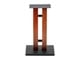 View product image Monolith by Monoprice 18in Speaker Stands, Cherry (Each) - image 3 of 6