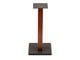 View product image Monolith by Monoprice 18in Speaker Stands, Cherry (Each) - image 4 of 6