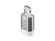 View product image Mini Portable UV Ultraviolet Instant Sterilizing LED Light for iPhone - Silver - image 1 of 6