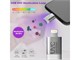 View product image Mini Portable UV Ultraviolet Instant Sterilizing LED Light for iPhone - Silver - image 3 of 6