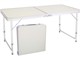 View product image Folding Table 4 Foot Adjustable Height Portable Lightweight Aluminum Camping Table, Small Folding Table with Carry Handle, for Outdoor/Indoor - image 1 of 6