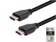 View product image Monoprice 8K Certified Ultra High Speed HDMI Cable - HDMI 2.1, 8K@60Hz, 48Gbps, CL2 In-Wall Rated, 28AWG, 3m, Black - 5 Pack - image 2 of 4