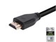 View product image Monoprice 8K Certified Ultra High Speed HDMI Cable - HDMI 2.1, 8K@60Hz, 48Gbps, CL2 In-Wall Rated, 28AWG, 3m, Black - 5 Pack - image 3 of 4