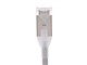 View product image Monoprice Cat6A 1ft Gray Component Level Patch Cable, Double Shielded (S/FTP), 30AWG, 10G, CM Pure Bare Copper, Snagless RJ45, SlimRun Series Ethernet Cable - image 4 of 4