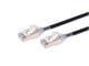 View product image Monoprice Cat6A 2ft Black Component Level Patch Cable, Double Shielded (S/FTP), 30AWG, 10G, CM Pure Bare Copper, Snagless RJ45, SlimRun Series Ethernet Cable - image 1 of 4