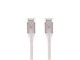 View product image Monoprice SlimRun Cat6A Ethernet Patch Cable - Snagless, Double Shielded, Component Level, CM, 30AWG, 2ft, White - image 2 of 4