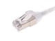View product image Monoprice SlimRun Cat6A Ethernet Patch Cable - Snagless, Double Shielded, Component Level, CM, 30AWG, 2ft, White - image 3 of 4