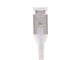 View product image Monoprice Cat6A 3ft White Component Level Patch Cable,  Double Shielded (S/FTP), 30AWG, 10G, CM Pure Bare Copper, Snagless RJ45, SlimRun Series Ethernet Cable - image 4 of 4