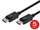 View product image Monoprice 8K DisplayPort 2.0 Cable, 2m, 5 Pack - image 2 of 5