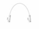 View product image Monoprice Cat6 1ft White Flat Patch Cable, UTP, 30AWG, 550MHz, Pure Bare Copper, Snagless RJ45, Flexboot Series  Ethernet Cable - image 4 of 4