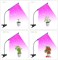 View product image Plant Grow Lights, 10W LED Growing Lamps for Indoor Plants, Full Spectrum 9 Dimmable Levels 3 Modes Timing Function, 1 Head - image 4 of 5
