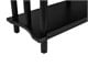 View product image Monolith by Monoprice Double-Wide 3-Tier AV Stand, Black - image 5 of 5