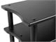 View product image Monolith by Monoprice Double-Wide XL 3-Tier AV Stand, Black - image 4 of 5