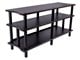 View product image Monolith by Monoprice Double-Wide XL 3-Tier AV Stand, Espresso - image 1 of 5