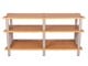 View product image Monolith by Monoprice Heavy Duty Double-Wide XL 3-Tier AV Stand, 60&#34; Wide, Maple - image 2 of 5