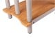 View product image Monolith by Monoprice Heavy Duty Double-Wide XL 3-Tier AV Stand, 60&#34; Wide, Maple - image 5 of 5