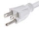 View product image Monoprice Power Cord - NEMA 5-15P to IEC 60320 C13, 14AWG, 15A, 3-Prong, White, 6ft - image 3 of 6