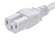 View product image Monoprice Heavy Duty Power Cord - NEMA 5-15P to IEC 60320 C15, 14AWG, 15A, SJT, 125V, White, 8ft - image 4 of 6