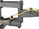 View product image Monoprice Commercial Series Full-Motion Articulating TV Wall Mount Bracket For LED TVs 43in to 90in, Max Weight 132 lbs, Extension Range of 3in to 16.9in, VESA Up to 800x400, Fits Curved Screens - image 3 of 6