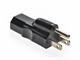 View product image Monoprice Power Adapter - NEMA 5-15P to IEC 60320 C13 Power Plug Adapter, Reversible, 15A/125V, Black - image 3 of 5