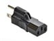 View product image Monoprice Power Adapter - NEMA 5-15P to IEC 60320 C13 Power Plug Adapter, Reversible, 15A/125V, Black - image 4 of 5