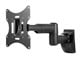 View product image Monoprice EZ Series Full-Motion Articulating TV Wall Mount Bracket - For TVs 23in to 42in, Max Weight 66 lbs, Extension Range of 3.5in to 18.3in, VESA up to 200x200, Cable Covers, Fits Curved Screens - image 1 of 6