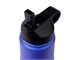 View product image Pure Outdoor by Monoprice Vacuum-Sealed 12 oz. Wide-Mouth Kids' Water Bottle with Straw Lid, Blue - image 3 of 4