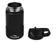 View product image Pure Outdoor by Monoprice Vacuum-Sealed 12 oz. Wide-Mouth Kids' Water Bottle with Straw Lid, Black - image 5 of 5