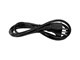View product image Monoprice Power Cord - CEI 23-50 (Italy) to IEC 60320 C13, H05VV-F 3G 1.0mm?, 10A, 3-Prong, Black, 6ft - image 3 of 3
