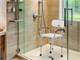 View product image Essential Spa Bathtub Shower Lift Chair, Adjustable Bath Seat, Portable Shower Bench, Tool-Free Assembly, Bathroom Lift Chair with Arms and Back  - image 3 of 6