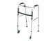View product image Folding Walker with Wheels Front Wheeled Walkers, 5 inch Wheels, Adjustable Height  - image 1 of 3