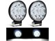 View product image 2PK Waterproof LED Pods Flood Offroad Light, Off Road, Led Work Lights for Truck Trator Jeep ATV UTV Golf cart Boat 4.5&#34; 42W  - image 1 of 5