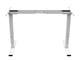 View product image Workstream by Monoprice Dual Motor Height Adjustable 3-Stage Electric Sit-Stand Desk Frame, v2, White - image 2 of 6