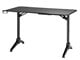 View product image Workstream by Monoprice Home Office Steel Frame Computer Desk with Solid-Core 4-foot Desktop and Accessory Attachments, Black - image 2 of 6