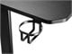 View product image Workstream by Monoprice Home Office Steel Frame Computer Desk with Solid-Core 4-foot Desktop and Accessory Attachments, Black - image 5 of 6