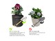 View product image 5 Gallon Plant Grow Bags 5-Pack Heavy Duty Thickened Non-Woven Aeration Planting Fabric Pot Container with 2 Strap Handles Felt Fabric for Garden and Planting, Black  - image 4 of 6
