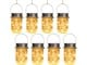 View product image Solar Mason Jar Lights,8 Pack 30 Led Hanging String Fairy Jar Solar Lantern Lights for Outdoor Patio Garden Yard and Lawn Decoration - image 1 of 6