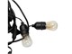 View product image 48FT Patio Outdoor String Lights, Weatherproof Strand,15 Hanging Sockets, ETL Listed, Heavy-Duty Cafe Decorative Light for Porch Market Bistro Garden  - image 3 of 6