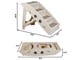 View product image Folding Pet Dog Stairs Steps for high Bed Indoor Outdoor, with Siderails, Non-Slip Pads Foldable Plastic, Support up to 150 lbs - image 5 of 6