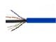 View product image Monoprice Cat6A Plenum Bulk Cable - UL, Solid, 650MHz, UTP, CMP, Bare Copper, 10G, 23AWG, 500ft, Blue, (TAA) - image 4 of 5