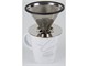 View product image Pour Over Coffee Dripper Slow Drip 304 Stainless Steel Coffee Filter Reusable Metal Cone Paperless Single Cup 1-2 Cup Coffee Maker with Non-slip Cup Stand  - image 6 of 6