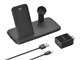 View product image Monoprice 3-in-1 Wireless Charging Stand, Bundled with QC3.0 Wall Charger - image 1 of 6