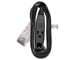 View product image Monoprice 3-Outlet Flat Plug Household Extension Cord, 16AWG, 13A,  SPT-2, Black, 6ft - image 5 of 6