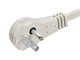 View product image Monoprice 3-Outlet Flat Plug Household Extension Cord, 16AWG, 13A,  SPT-2, White, 6ft - image 3 of 6