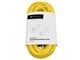 View product image Monoprice Outdoor Extension Cord - NEMA 5-15P to NEMA 5-15R, 14AWG, 15A, SJTW, Yellow, 100ft - image 6 of 6
