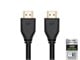 View product image Monoprice 8K Certified Ultra High Speed HDMI Cable - HDMI 2.1, 8K@60Hz, 48Gbps, CL2 In-Wall Rated, 24AWG, 20ft, Black - image 1 of 3