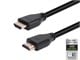 View product image Monoprice 8K Certified Ultra High Speed HDMI Cable - HDMI 2.1, 8K@60Hz, 48Gbps, CL2 In-Wall Rated, 24AWG, 20ft, Black - image 2 of 3