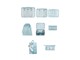 View product image MPM 8 PC Packing Cube Luggage Organizers Set, Travel Packing Bags, Suitcase Bag Set, Travel Accessories Essentials, Packing Organizer, Blue - image 3 of 6